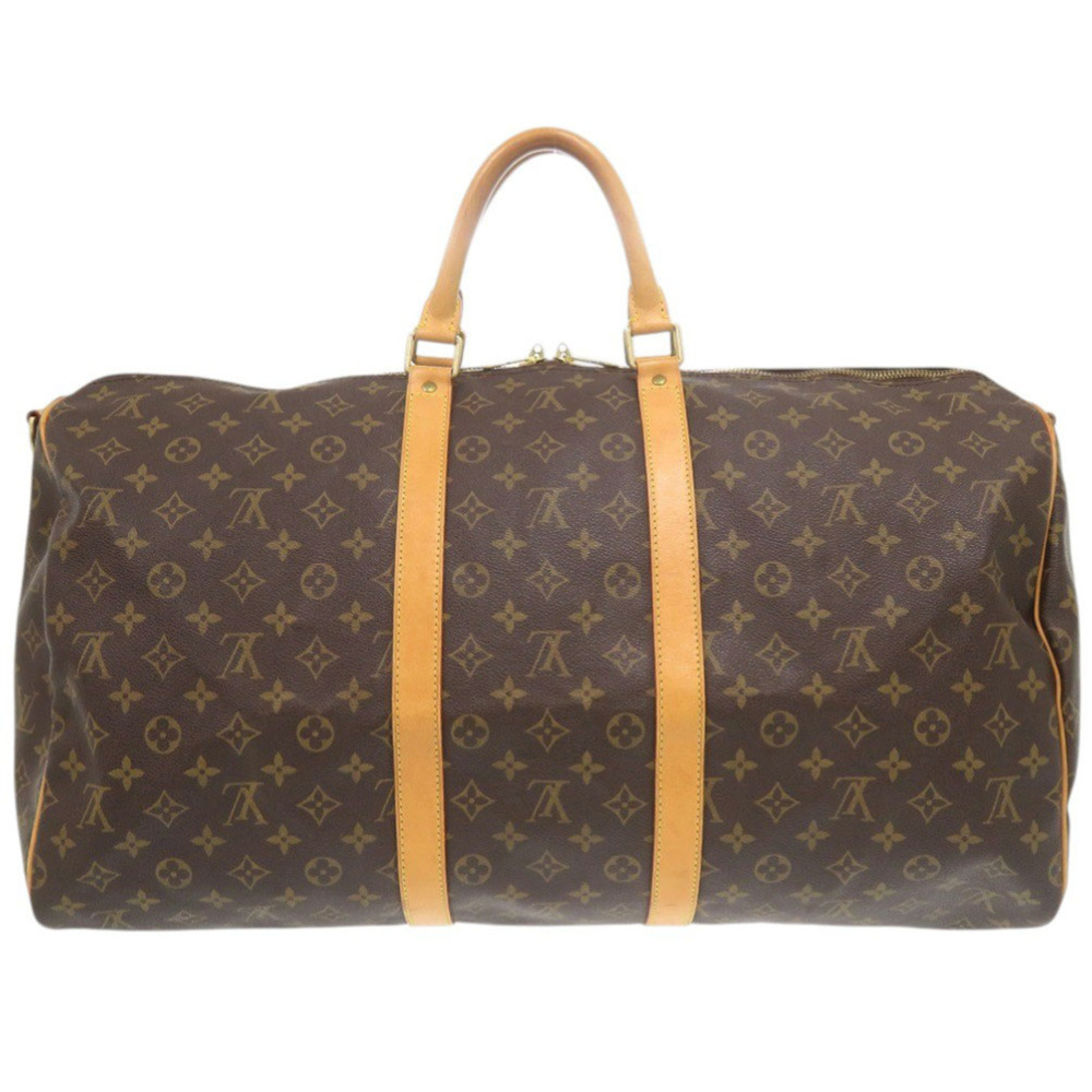 LOUIS VUITTON Brown Monogram Boston Bag - Picture 2 of 10